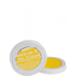 Maquillaje profesional neon amarillo 