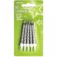 Velas espiral plata pack 10