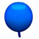Globo helio esfera azul
