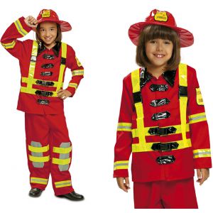 Disfraz bombero infantil