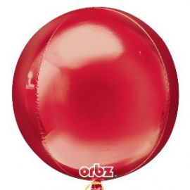 Globo helio esfera rojo