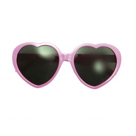 Gafas corazones rosas