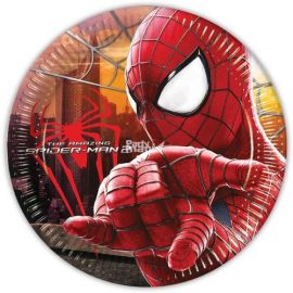 Platos spiderman (8 unid)