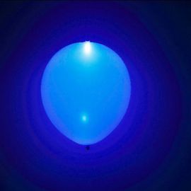 Globos con luz led 5 und azul