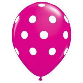 Globos lunares fucsia