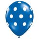 Globos lunares azul marino pack 8 und