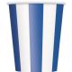 Vasos lineas azules pack 6 und