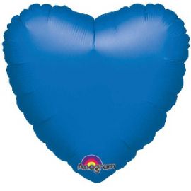 Globo helio corazon azul
