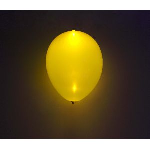 Globos con luz led 5 und amarillos