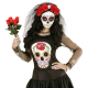 Velo catrina rosas rojas