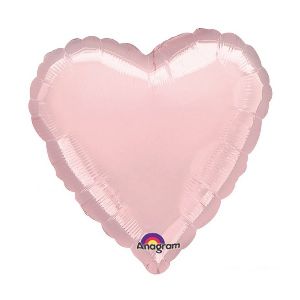 Globo helio corazon jumbo rosa