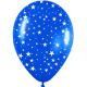 Globos pequeños estrellas 10 und