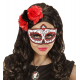 Media mascara catrina dia de los muertos