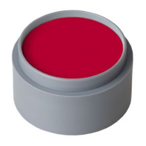 Maquillaje profesional al agua rojo