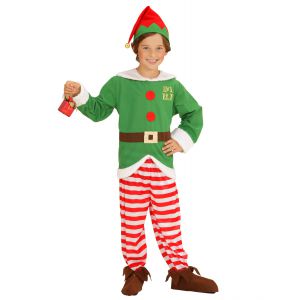 Disfraz elfo infantil navidad