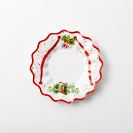 Platos arbol de navidad pequeños 8 unidades