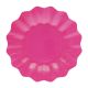 Platos carton rosa 8 unid