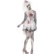 Disfraz novia zombie con tocado 