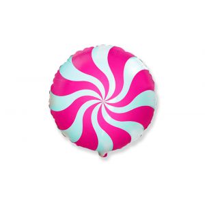 Globo helio caramelo fucsia