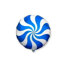 Globo helio caramelo azul