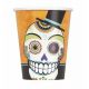 Vasos dia de los muertos diver 8 und