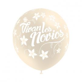 Globos vivan los novios 8 und