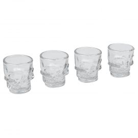 Vasos chupito calavera 6 und