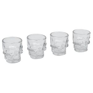 Vasos chupito calavera 6 und