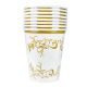 Vasos detalle oro 8 und