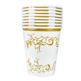 Vasos detalle oro 8 und