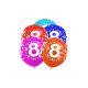 Globos numero 8 pack 10 und