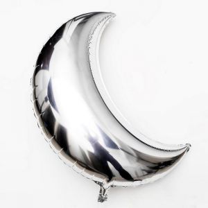 Globo helio luna plata