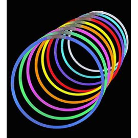 Pulseras fluorescentes pack 2 und