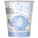 Vasos elefante azul baby 8 und