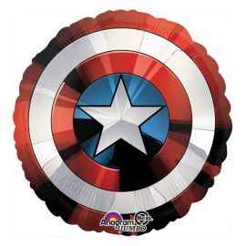 Globo helio escudo Capitán América