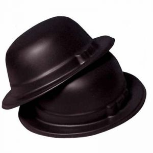 Sombrero bombin negro eva