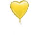 Globo helio corazon amarillo