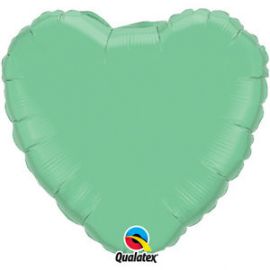 Globo helio corazon verde winter