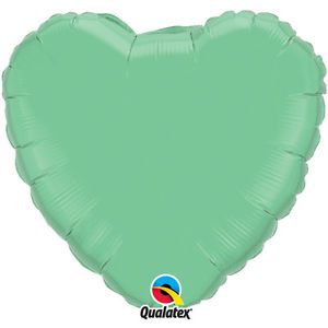 Globo helio corazon verde winter