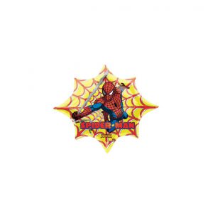 Globo helio Spiderman tela de araña
