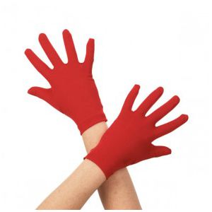 Guantes rojos infantiles