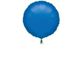 Globo helio círculo azul
