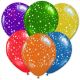 Globos estrellas pack 6 und