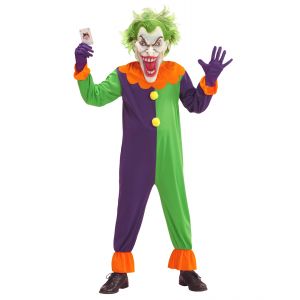 Disfraz w joker maligno infantil