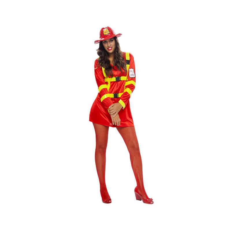 disfraz bombera barata para mujer talla m/l  Disfraz de bombero, Mujeres,  Fiesta temática de disfraces