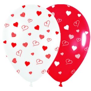 Globos corazones pequeños 