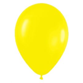 Bolsa 50 globos amarillo solido