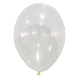 Bolsa 50 globos transparentes