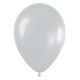 Bolsa 50 globos plata satin