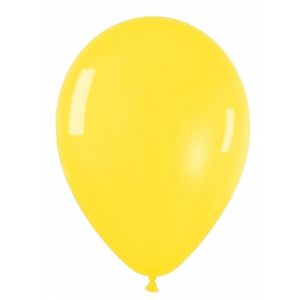 Bolsa 50 globos amarillo cristal